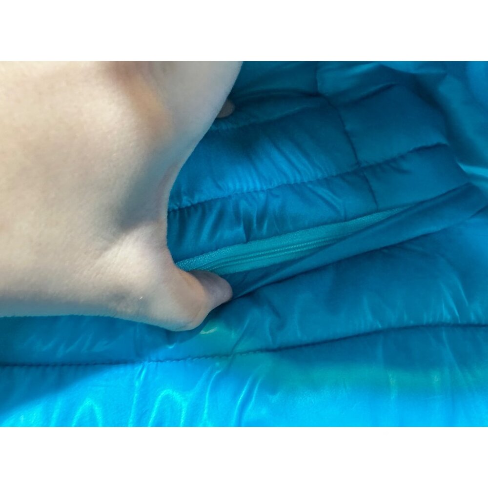 Boulder Gear Puffer Coat Jacket Women Medium Blue Winter Removable Hoodie Quilte - Picture 6 of 16